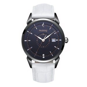 The N-Classic De Noblag Men's Watch White